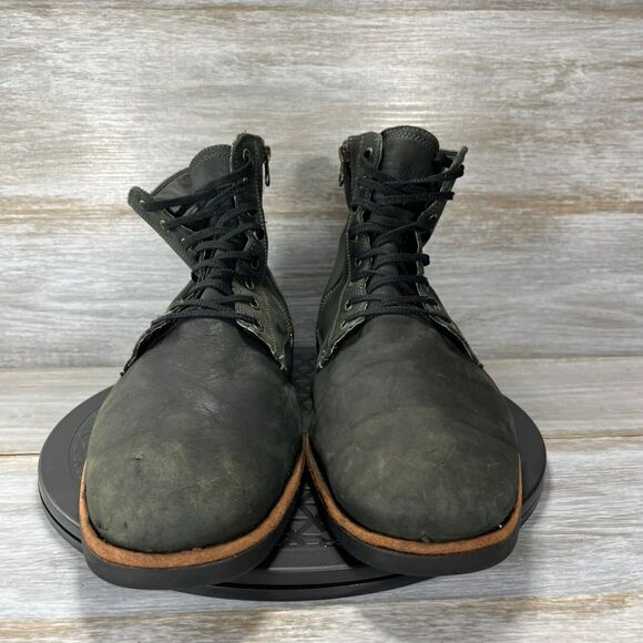 Timberland men's district Back Leather Zip Up Ankle Boots Size 12 - Picture 2 of 12